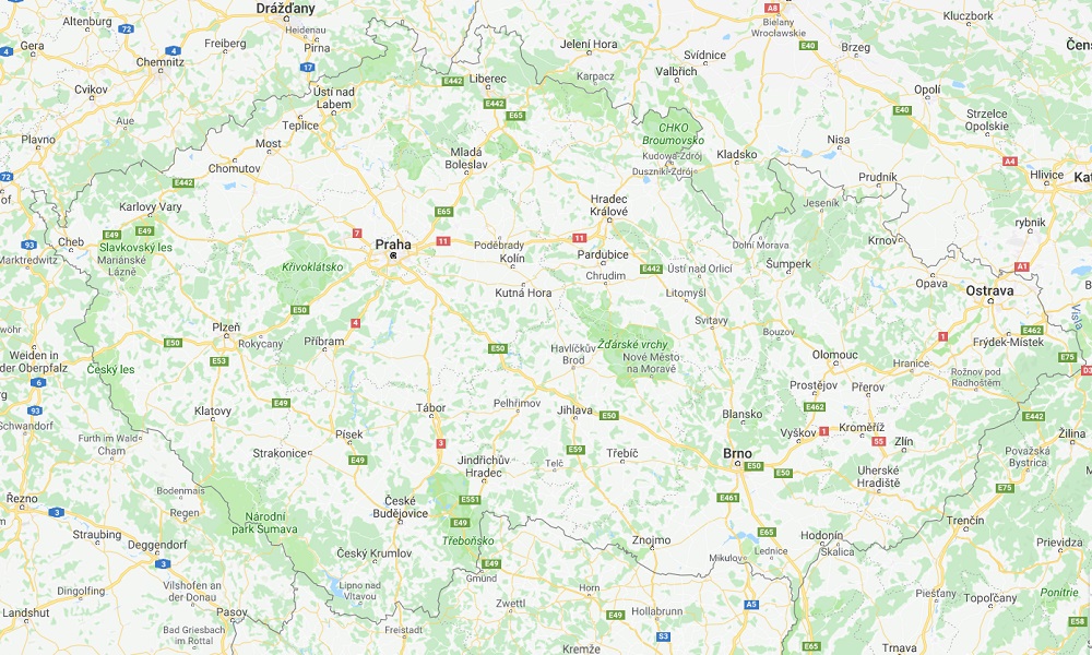 Mapa České republiky - Kde koupíte produkty TENA Mapa České republiky - Kde koupíte produkty TENA